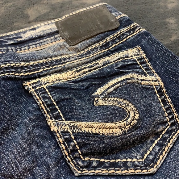 Silver Aiko Jeans Size 26 - Picture 6 of 6